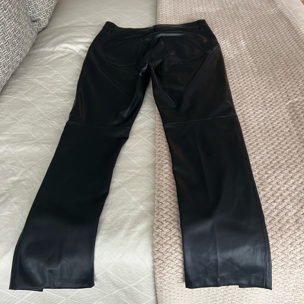 Hudson faux leather pants-new
